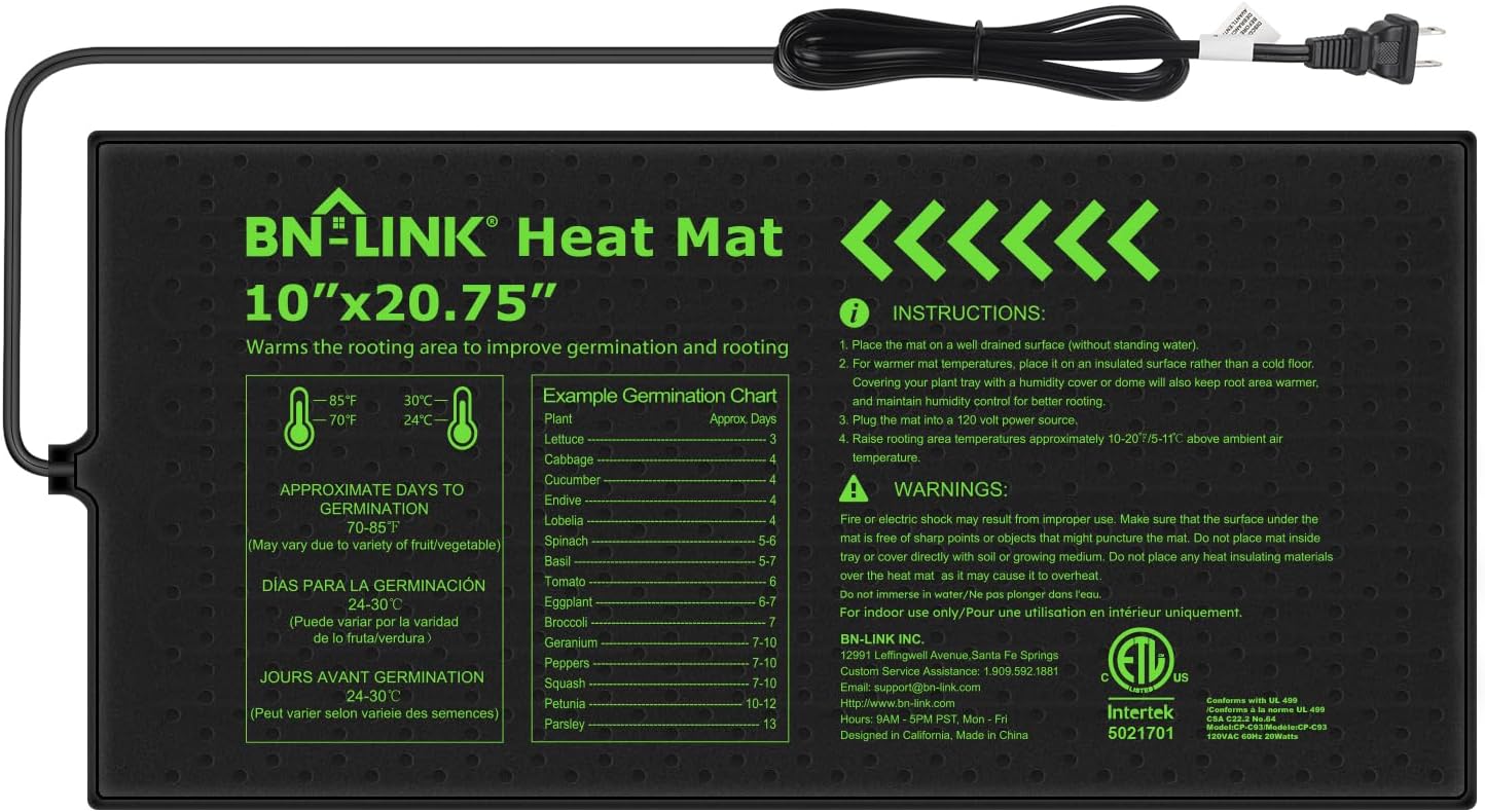 BN-LINK Seedling Heat Mat